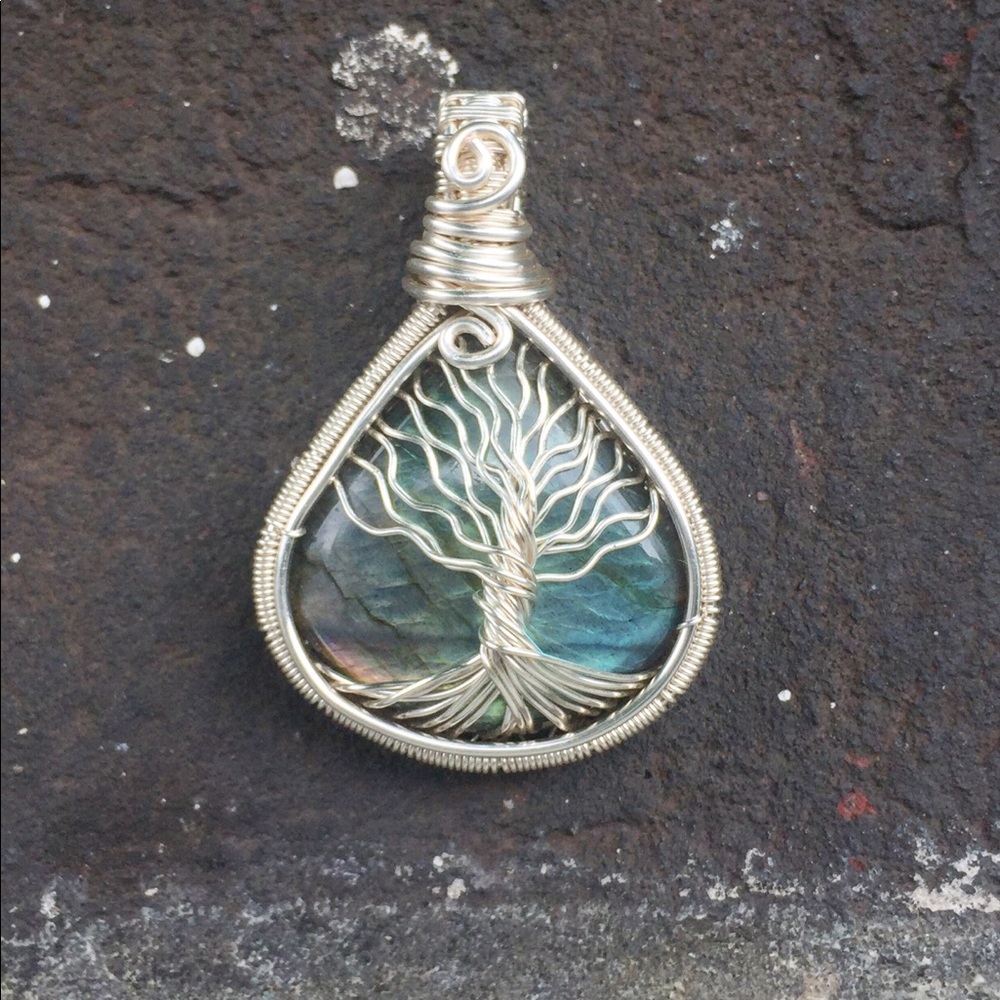 Labradorite pendant